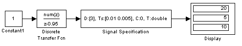 Simulink работа с векторами