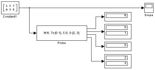 Simulink работа с векторами