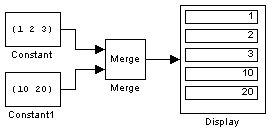 Simulink работа с векторами