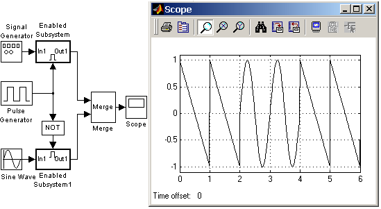 Simulink работа с векторами