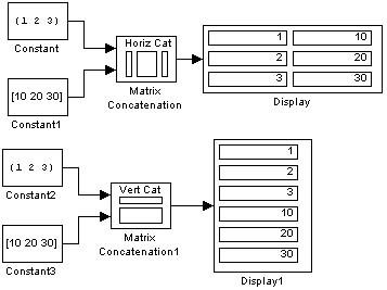 Simulink работа с векторами