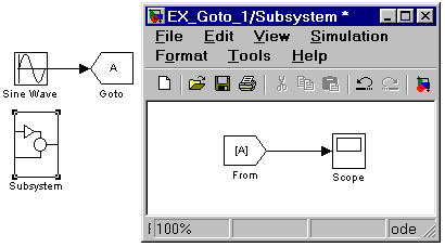 Simulink работа с векторами