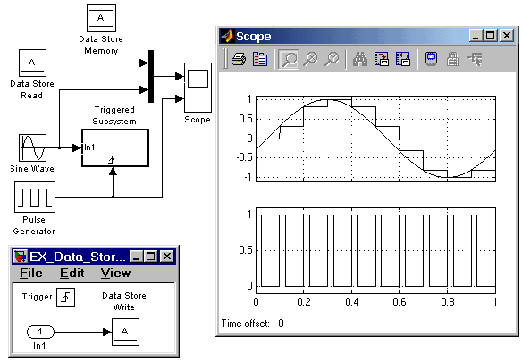 Simulink работа с векторами